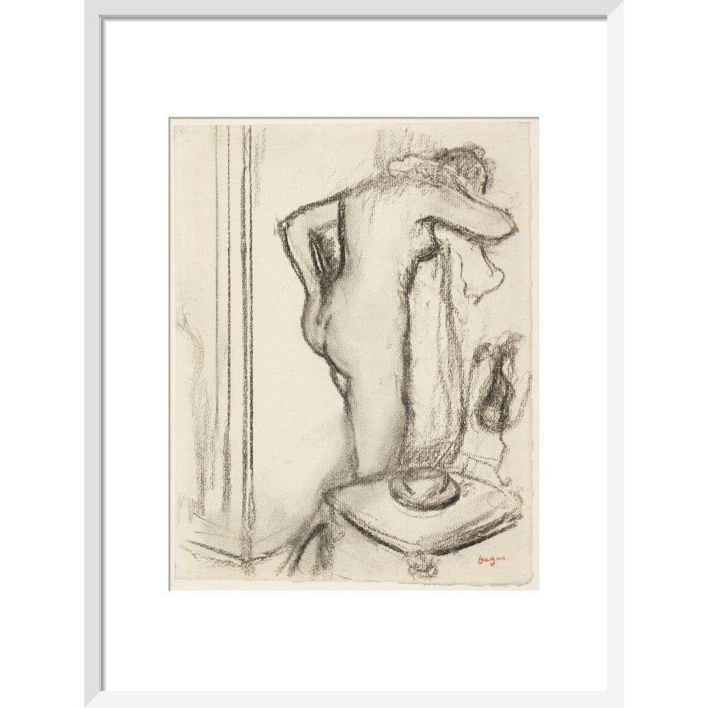 Femme à sa toilette - Art print