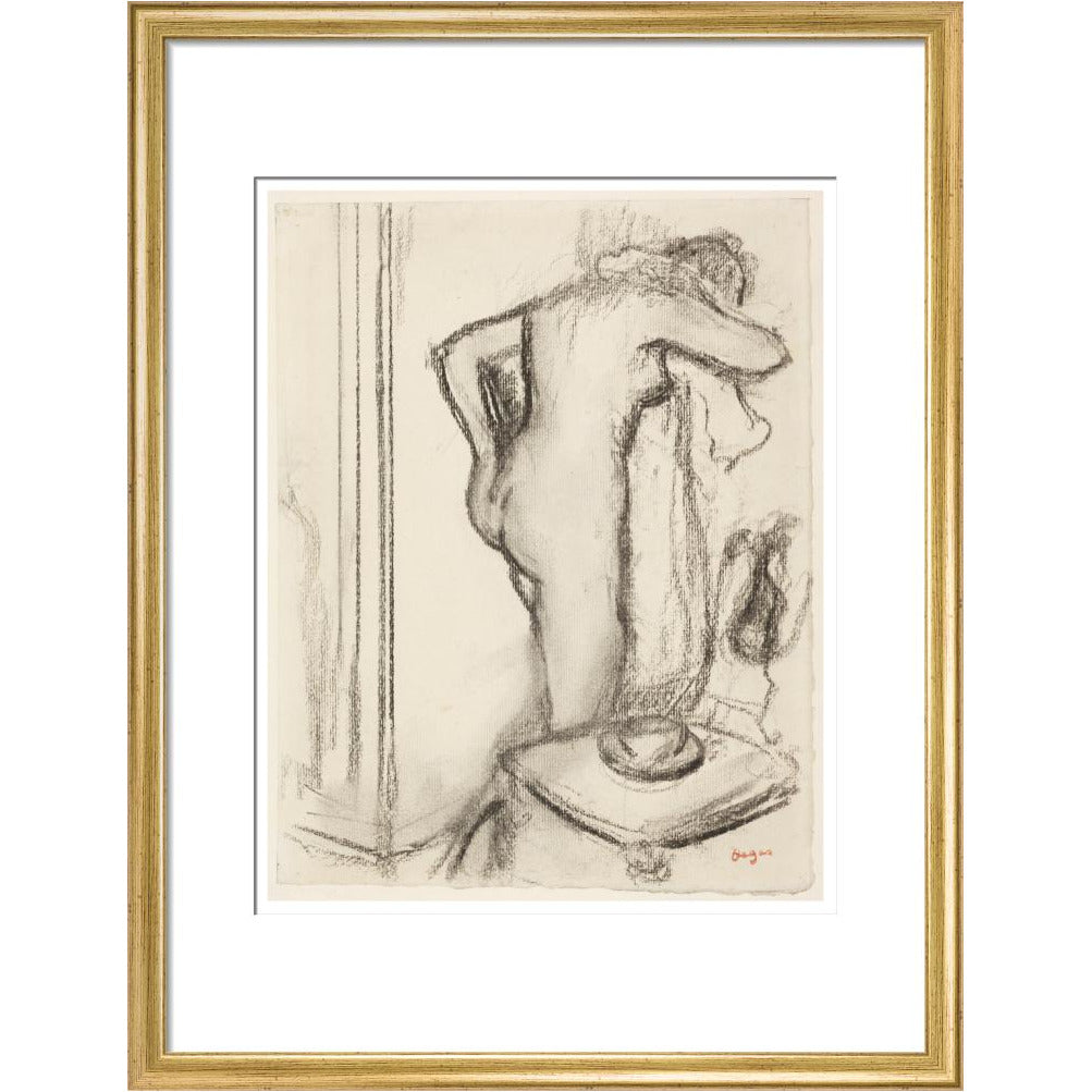 Femme à sa toilette - Art print