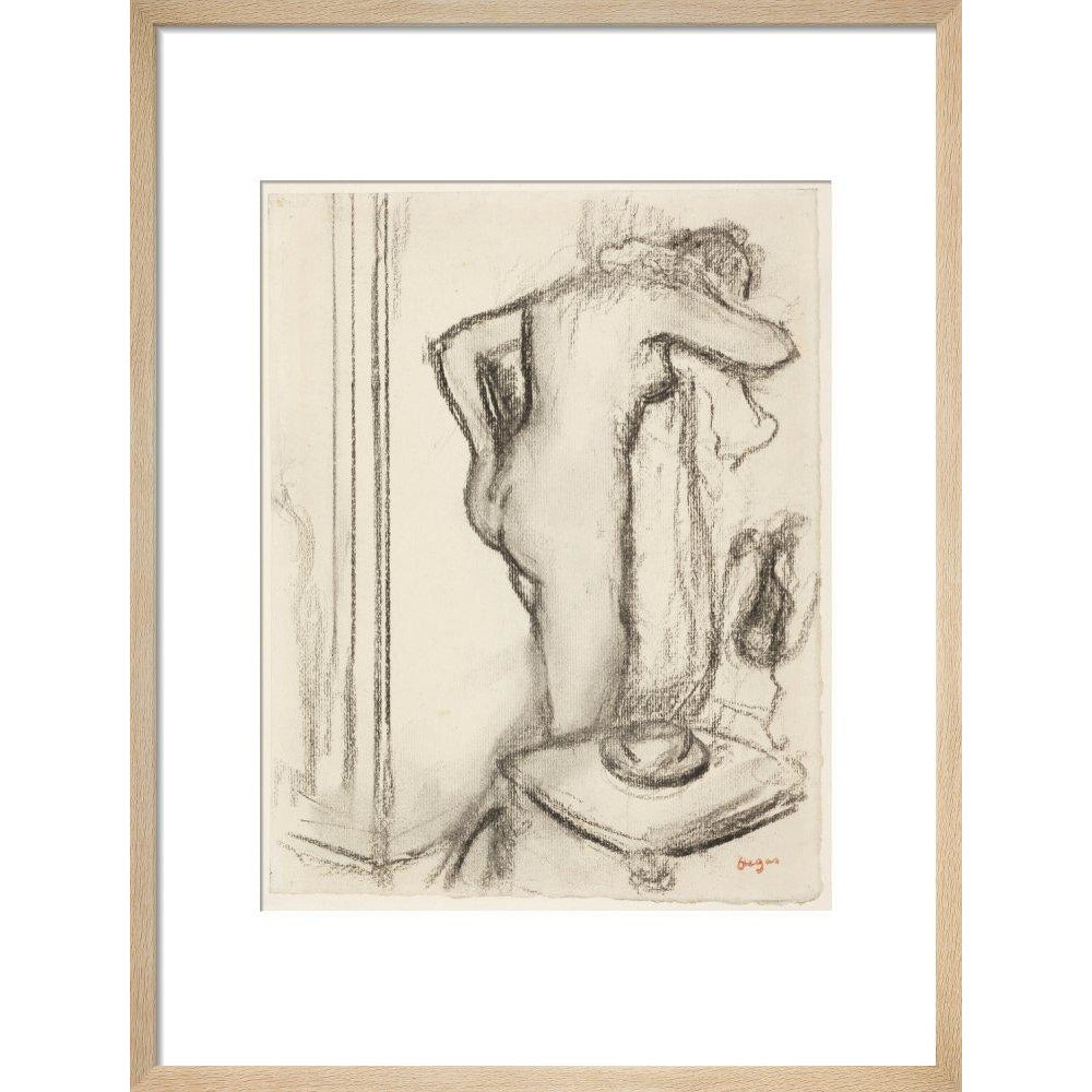 Femme à sa toilette - Art print