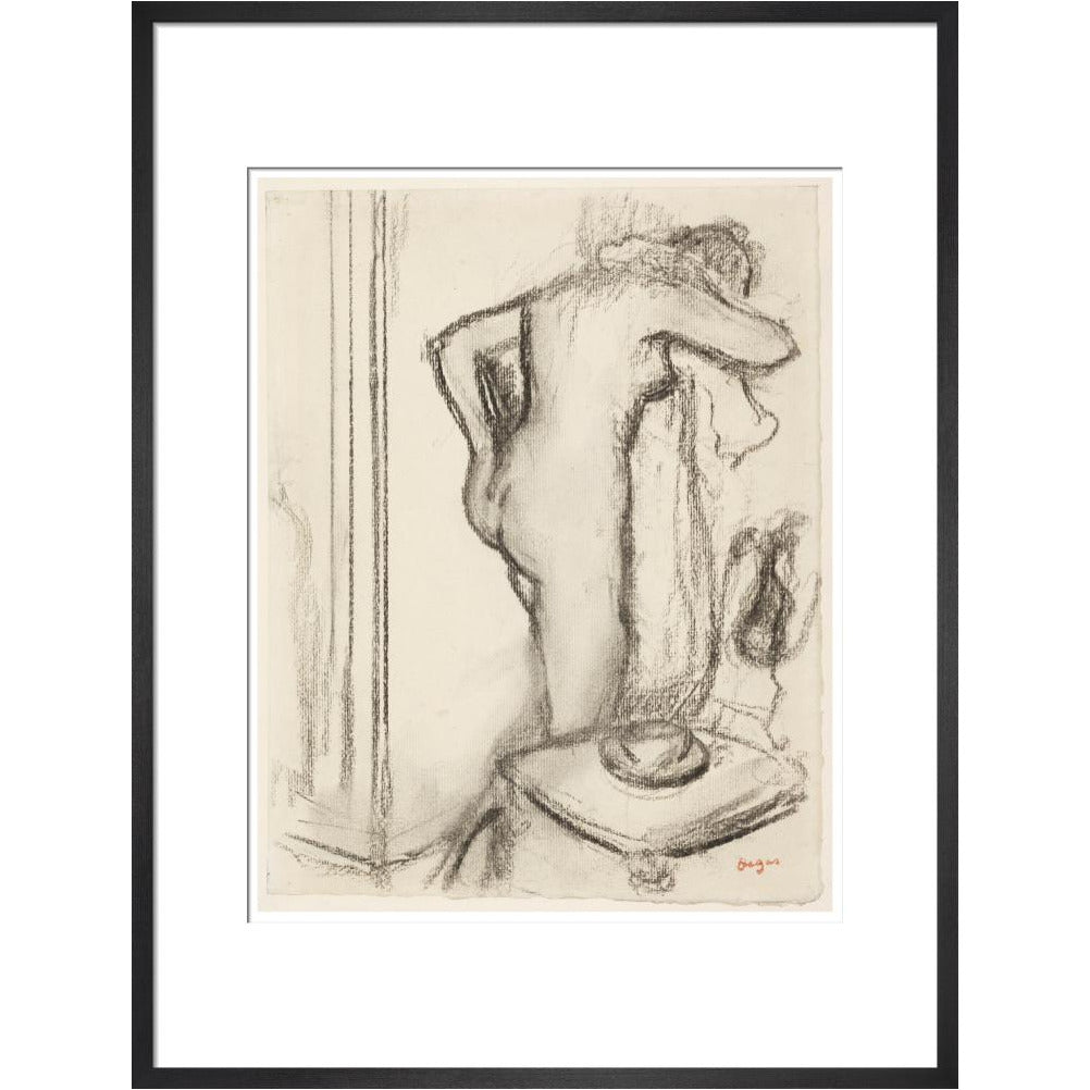 Femme à sa toilette - Art print