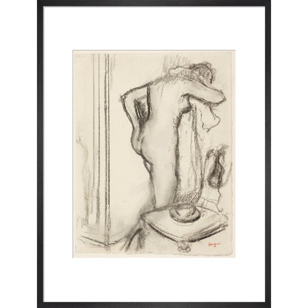 Femme à sa toilette - Art print