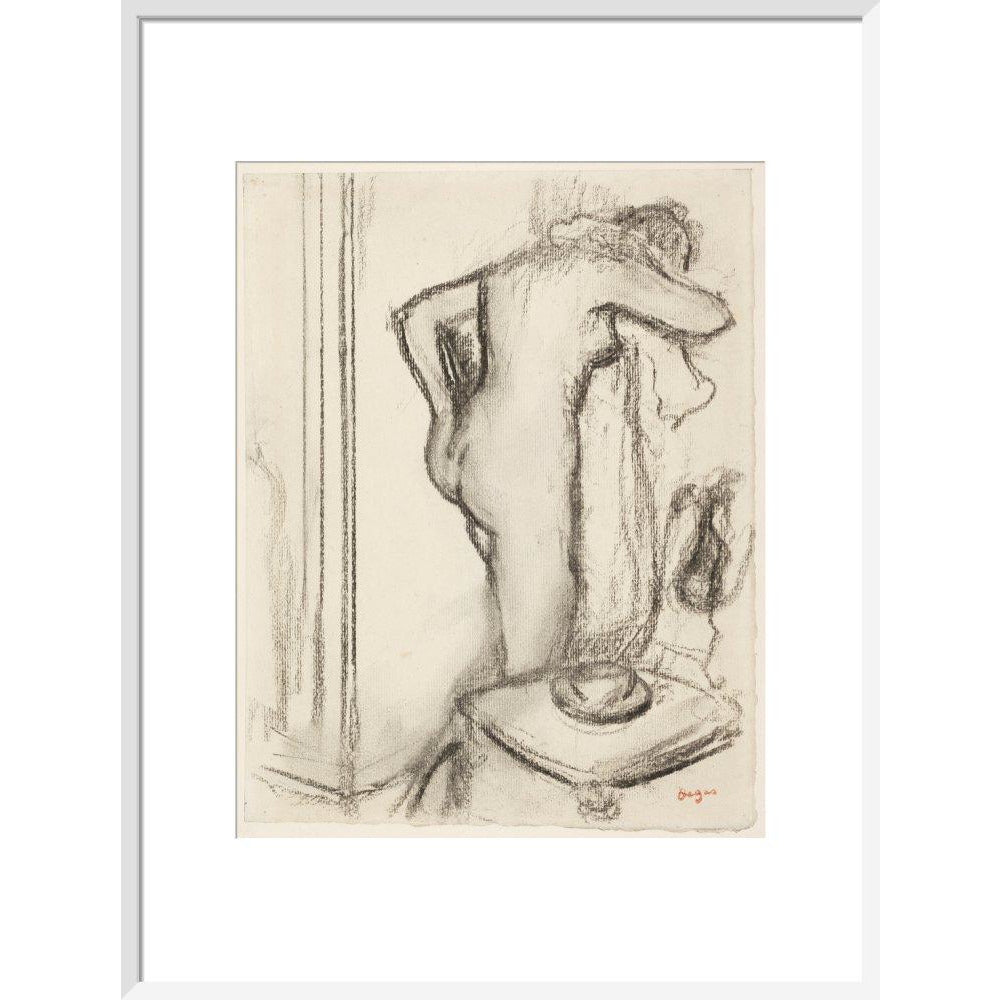 Femme à sa toilette - Art print