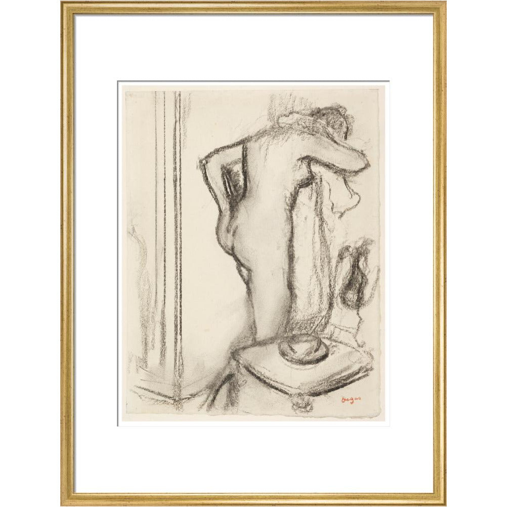 Femme à sa toilette - Art print