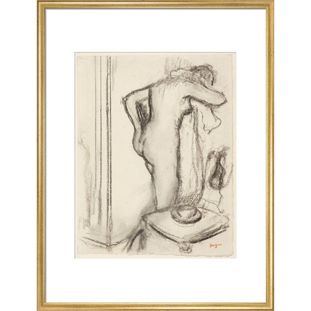 Femme à sa toilette - Art print