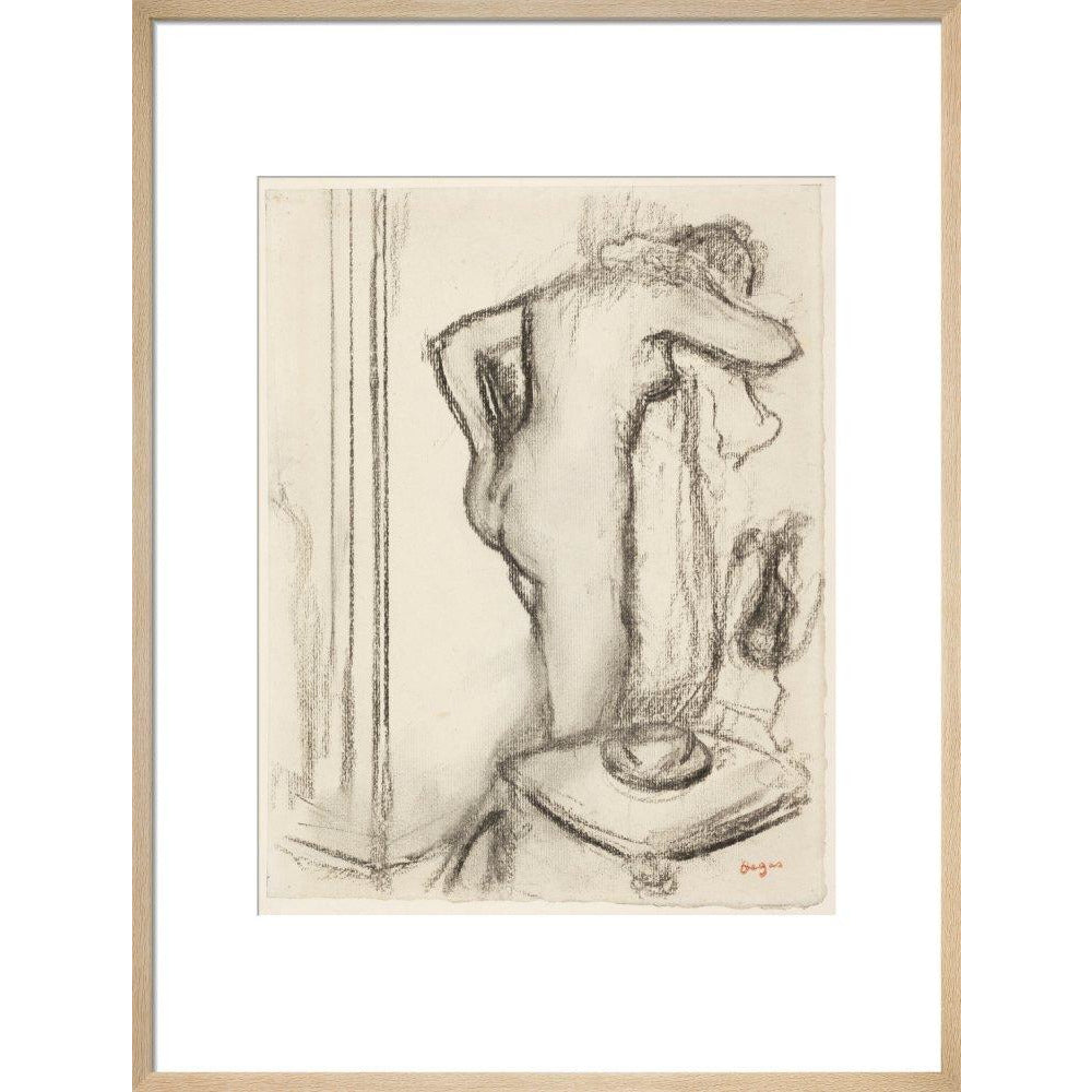Femme à sa toilette - Art print