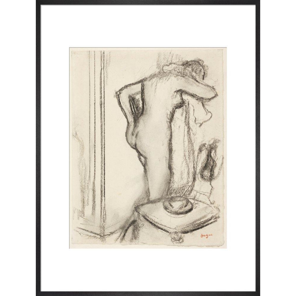 Femme à sa toilette - Art print
