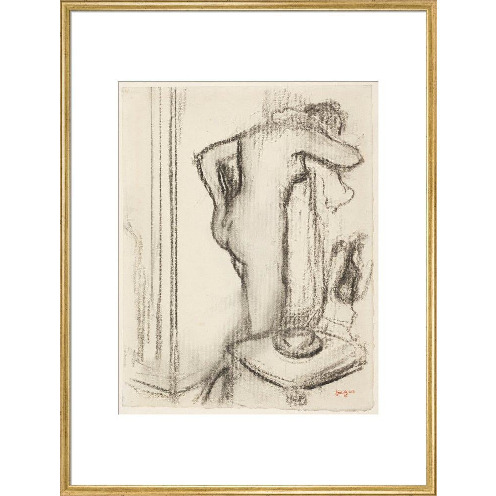 Femme à sa toilette - Art print