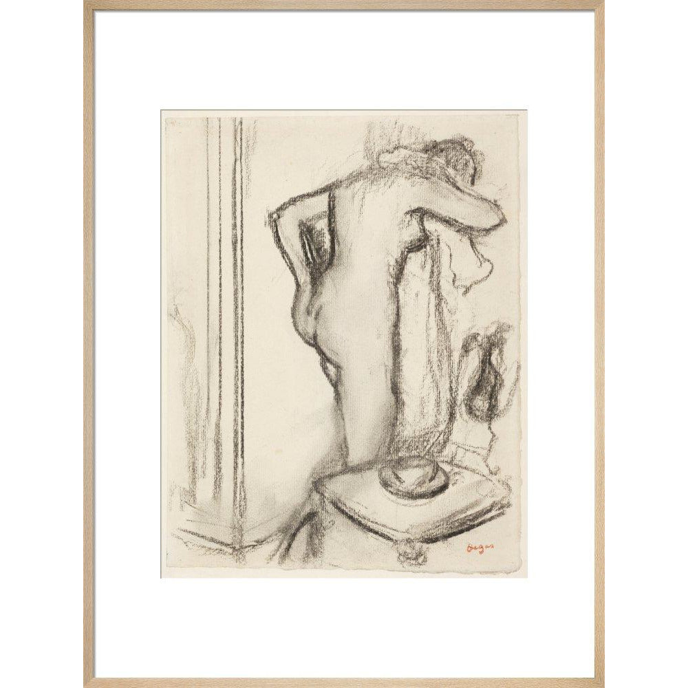 Femme à sa toilette - Art print