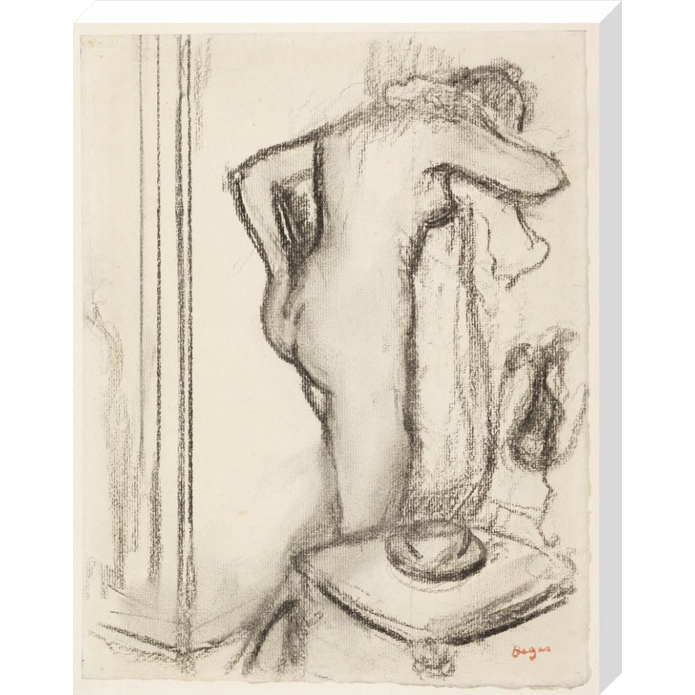 Femme à sa toilette - Art print
