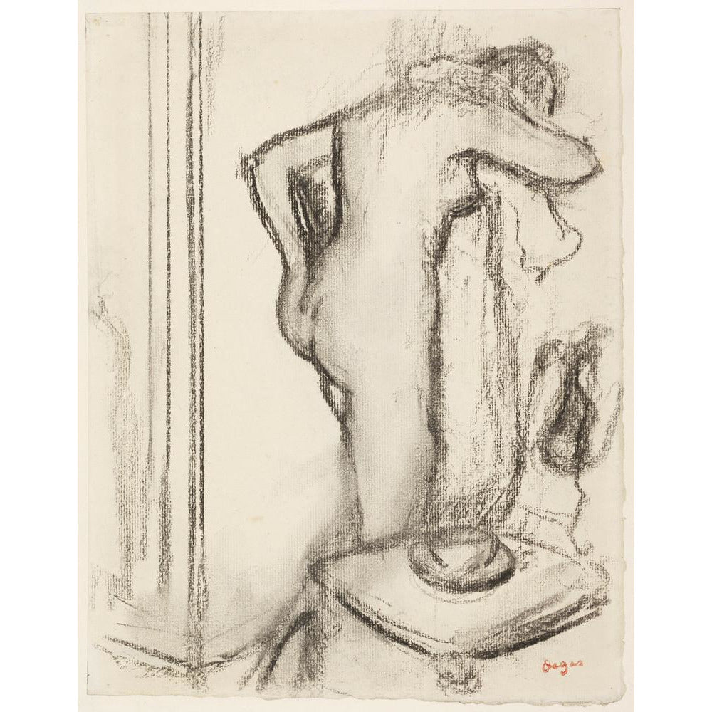 Femme à sa toilette - Art print