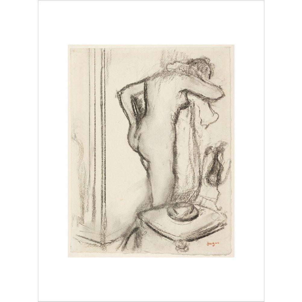 Femme à sa toilette - Art print