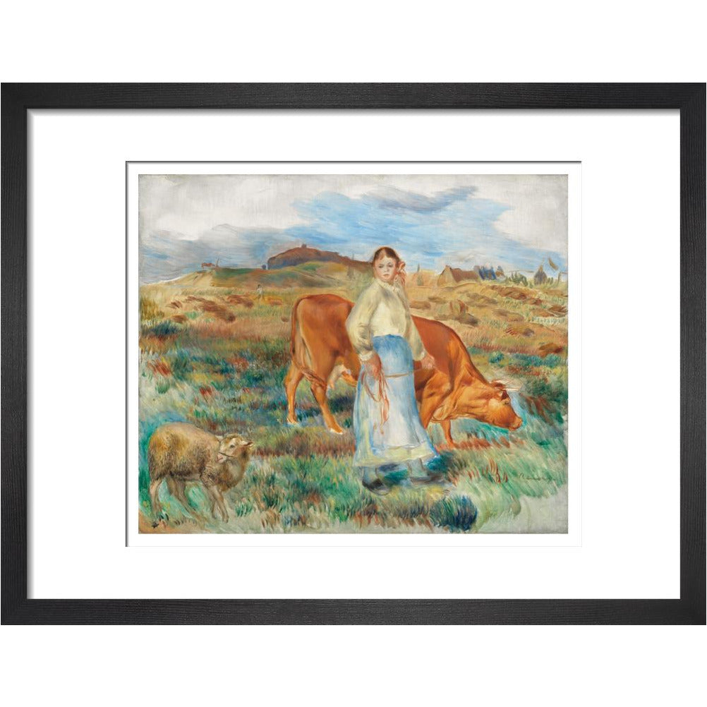 Le retour des champs - Art print