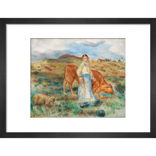 Le retour des champs - Art print