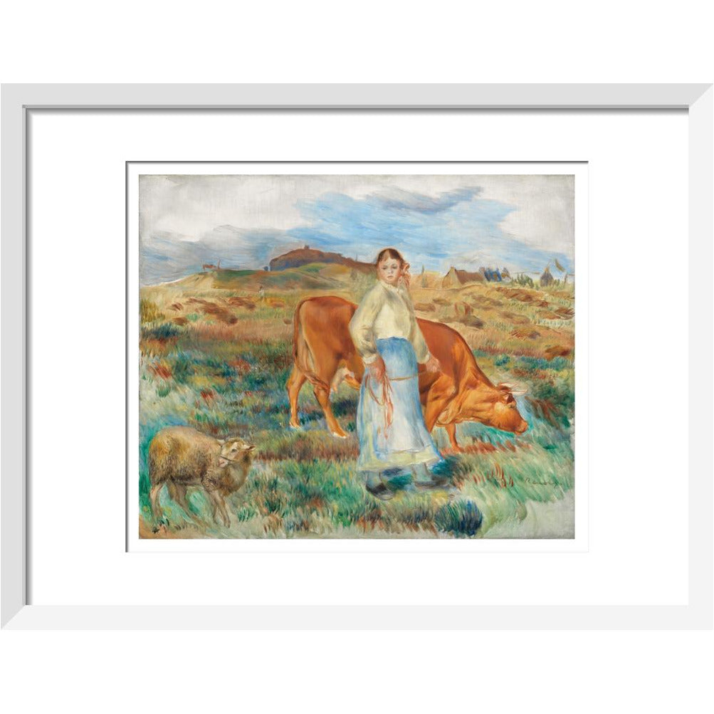 Le retour des champs - Art print