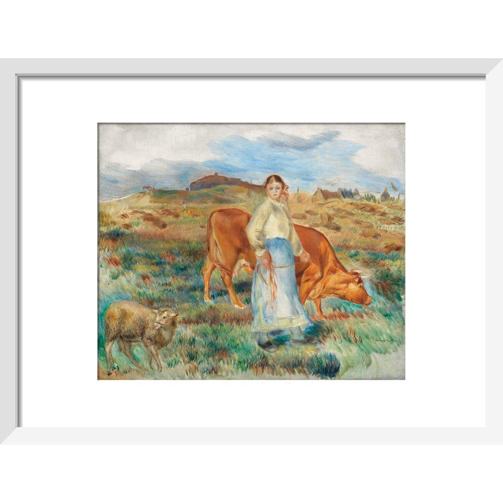 Le retour des champs - Art print