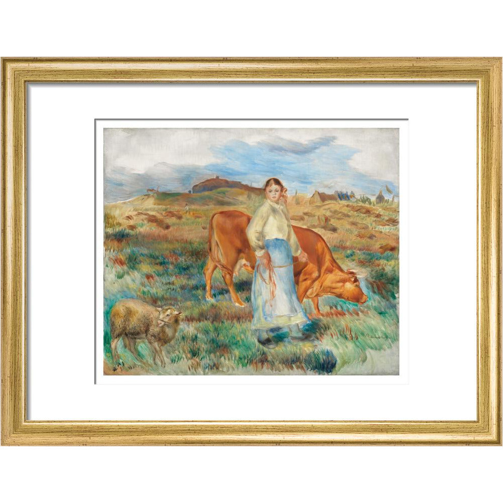 Le retour des champs - Art print