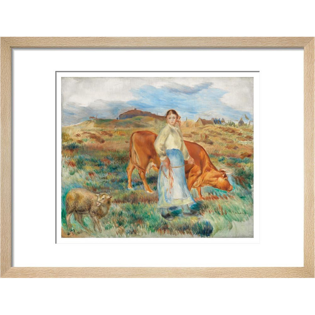 Le retour des champs - Art print