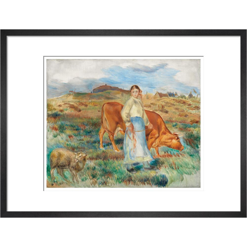 Le retour des champs - Art print