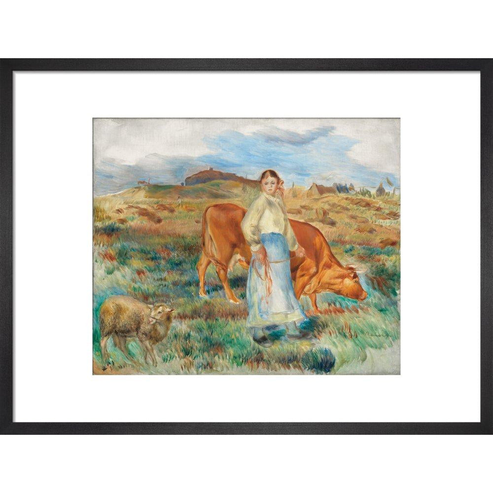 Le retour des champs - Art print