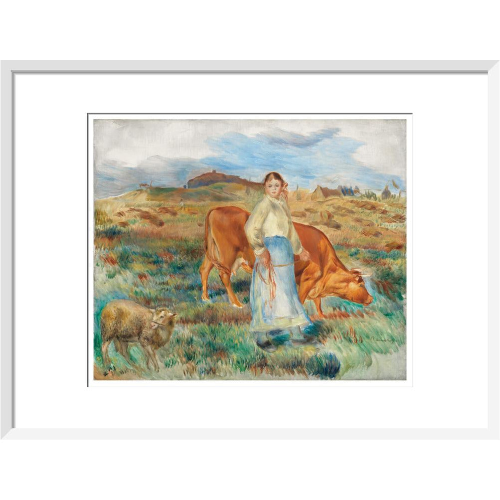 Le retour des champs - Art print