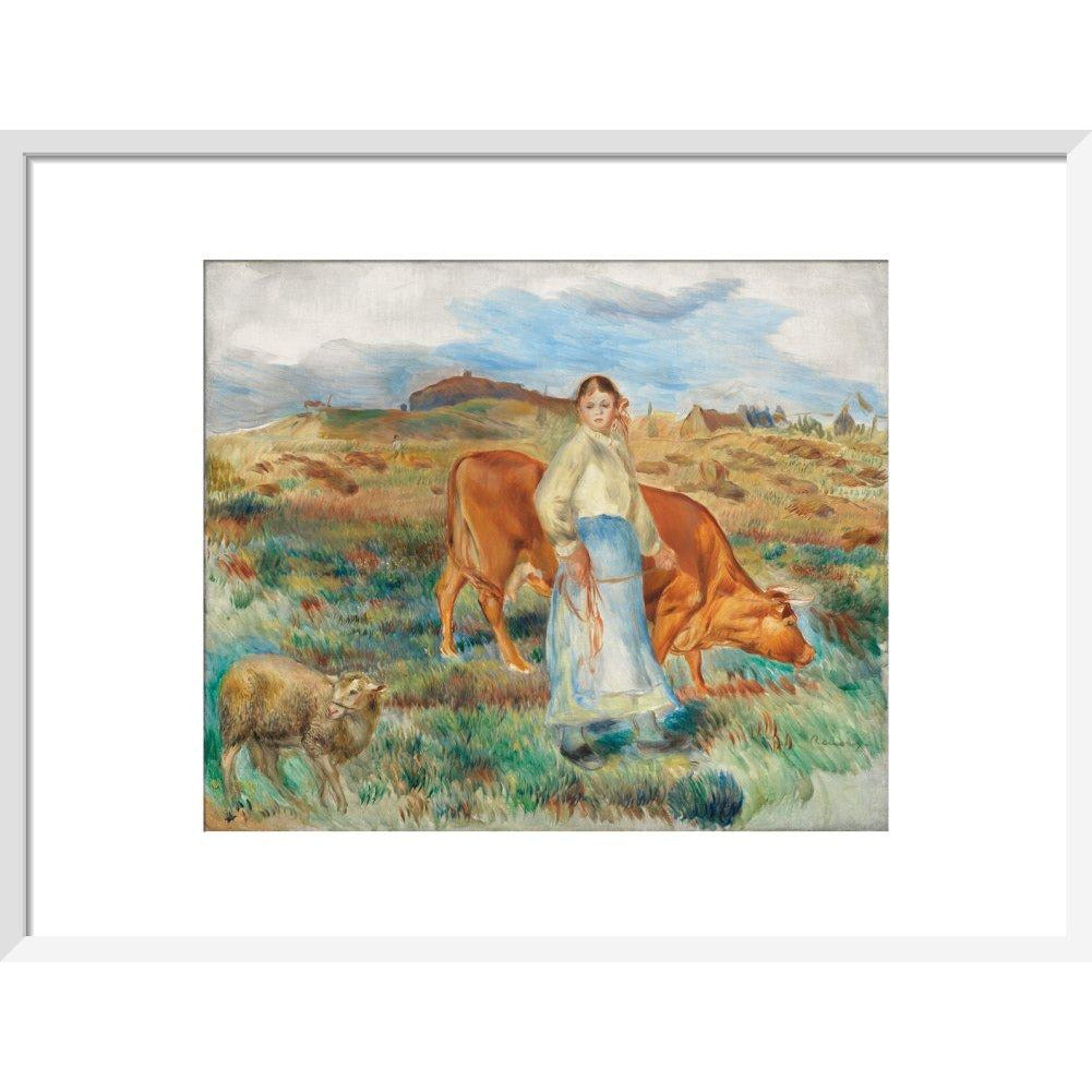 Le retour des champs - Art print
