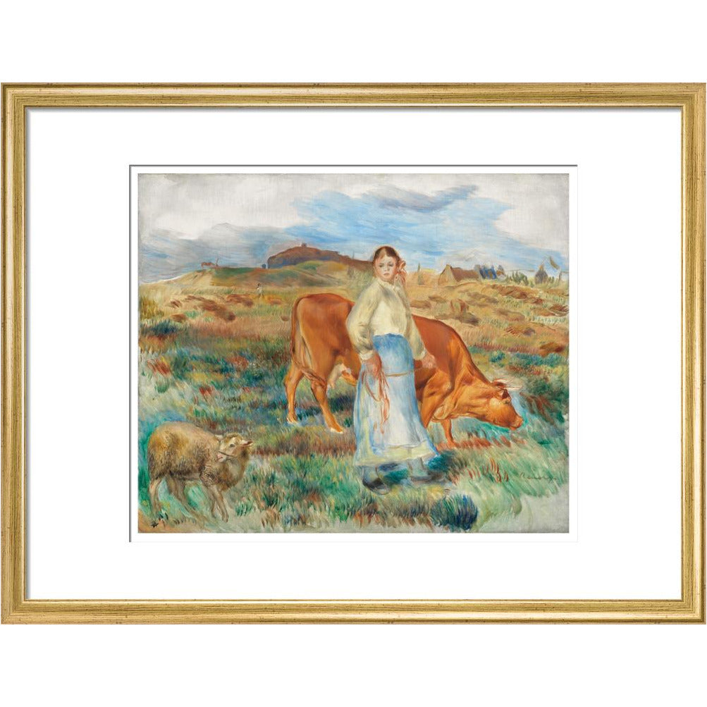 Le retour des champs - Art print