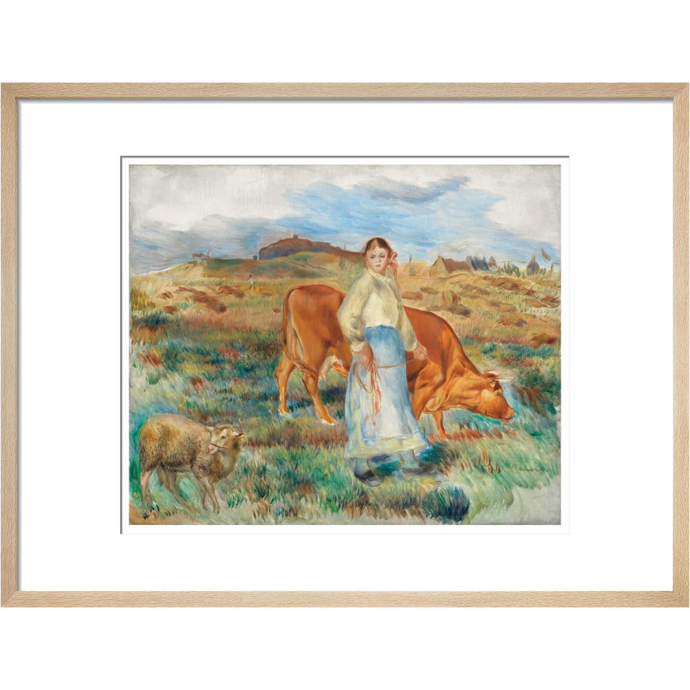 Le retour des champs - Art print