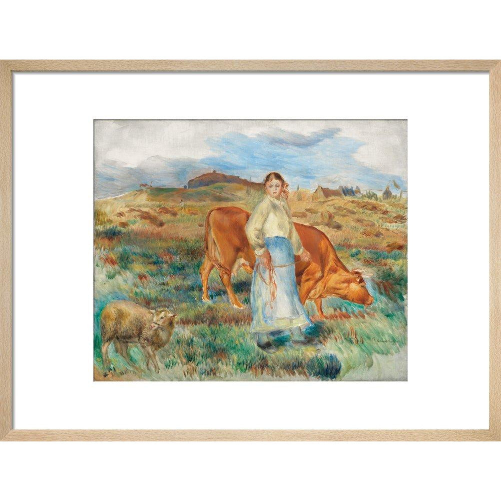 Le retour des champs - Art print