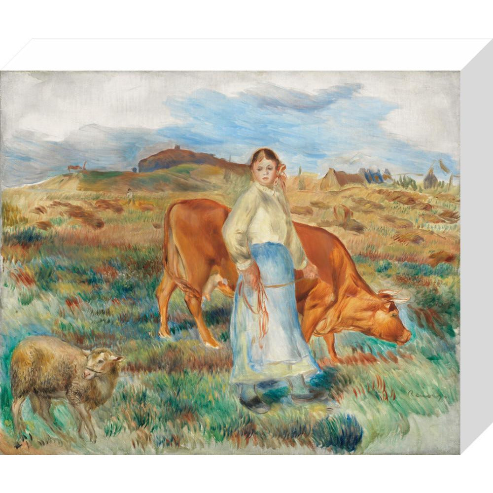 Le retour des champs - Art print