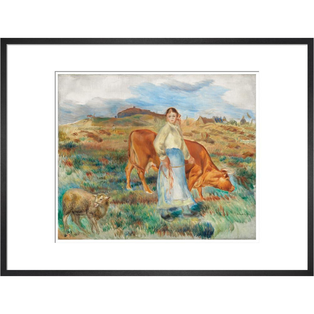 Le retour des champs - Art print