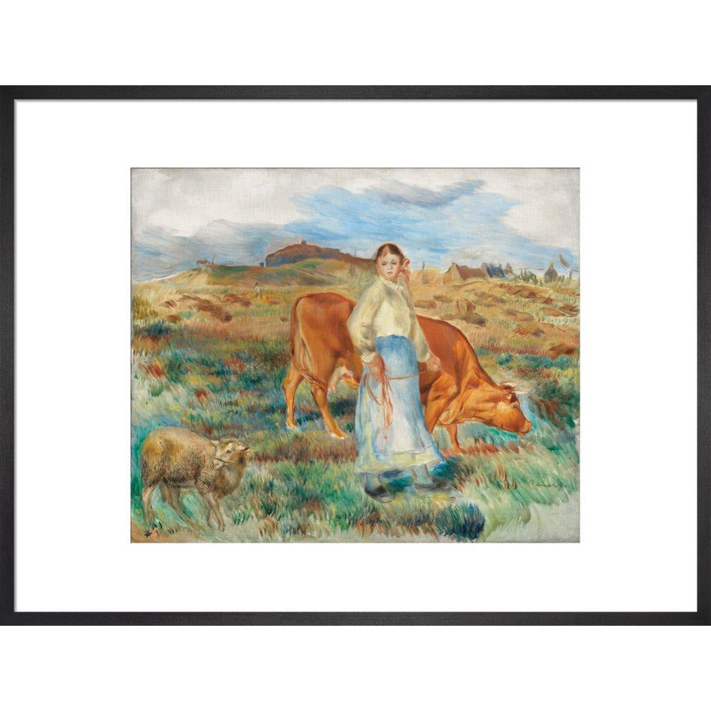 Le retour des champs - Art print