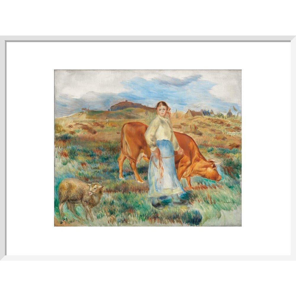 Le retour des champs - Art print
