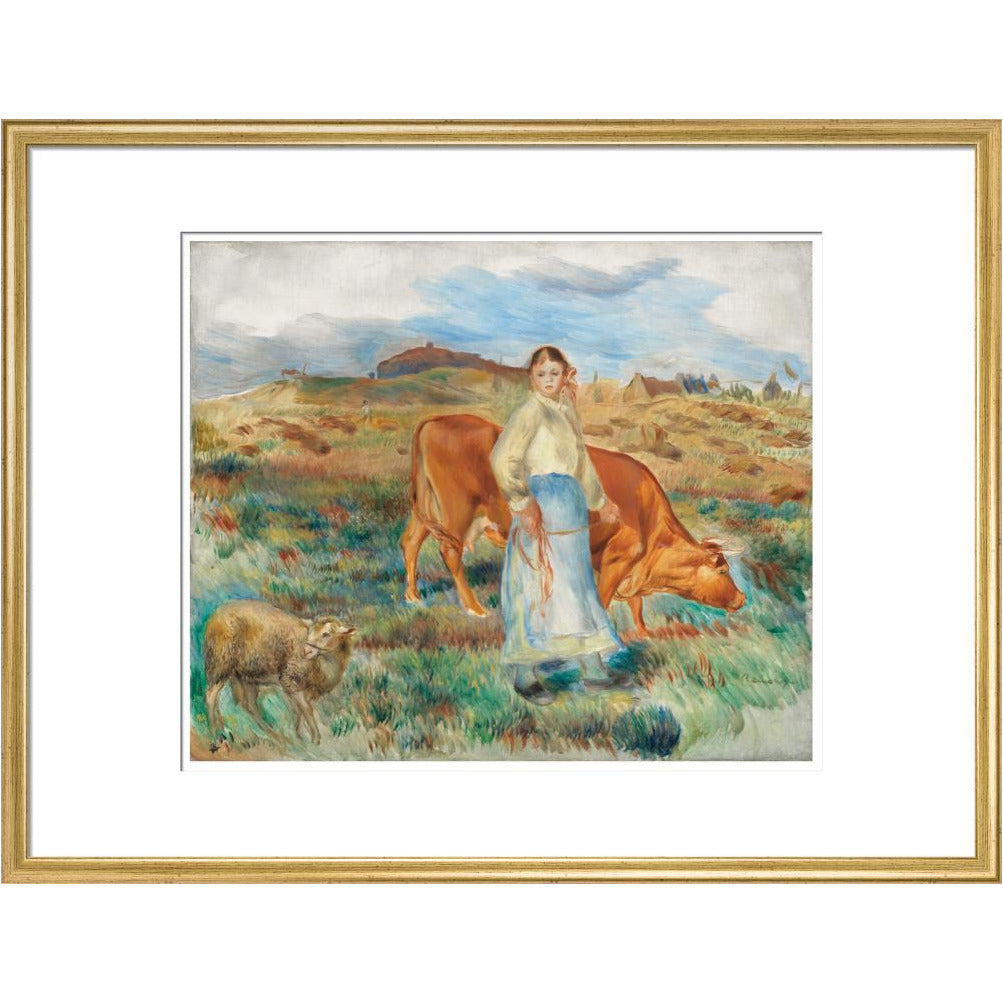 Le retour des champs - Art print