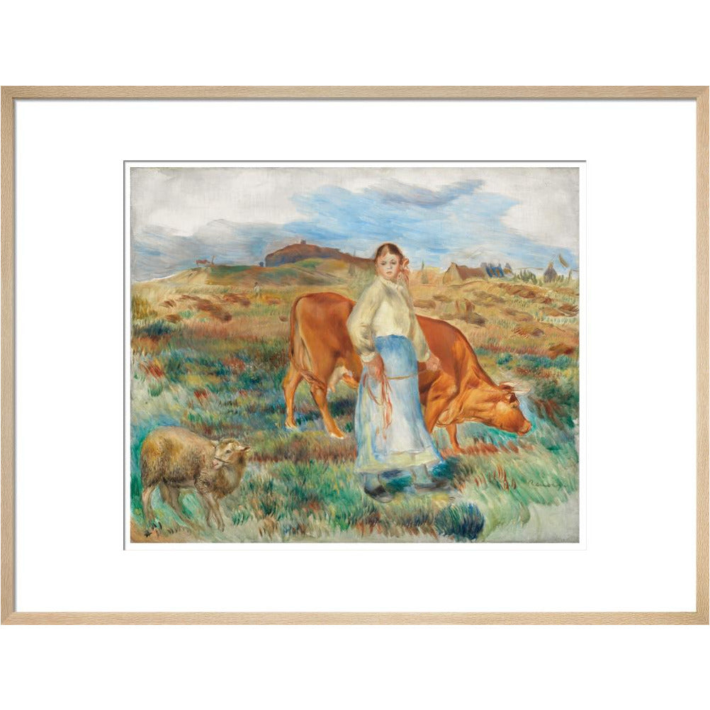 Le retour des champs - Art print