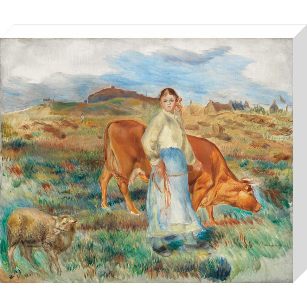 Le retour des champs - Art print