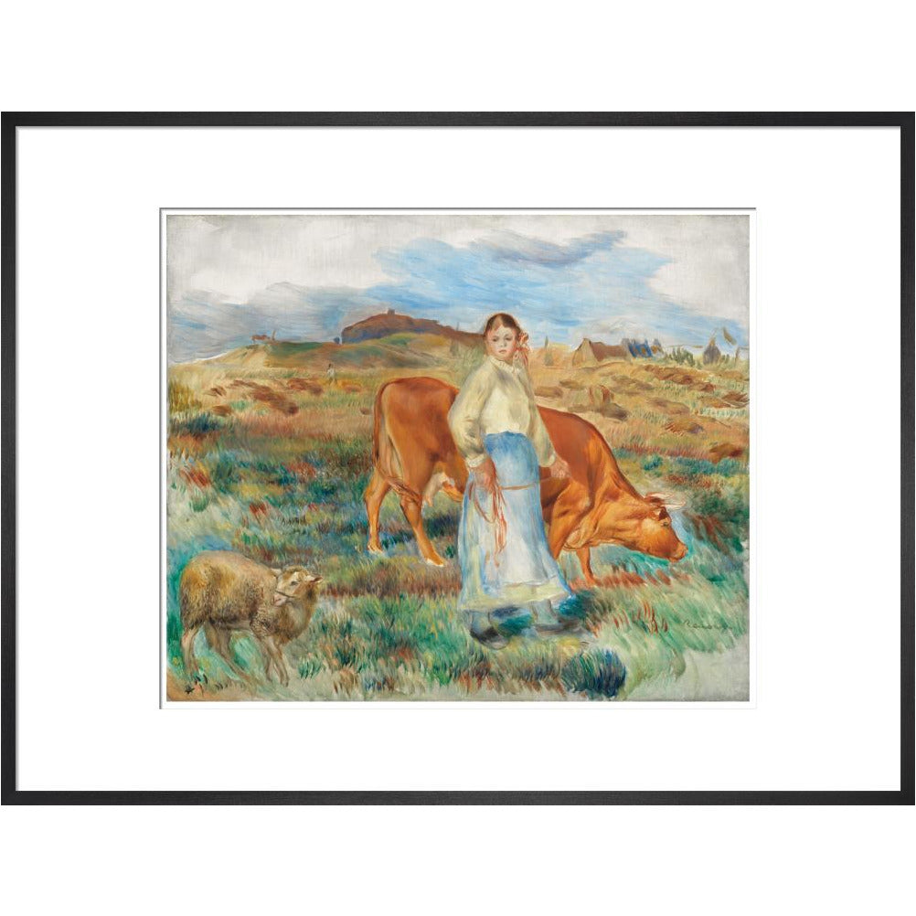 Le retour des champs - Art print