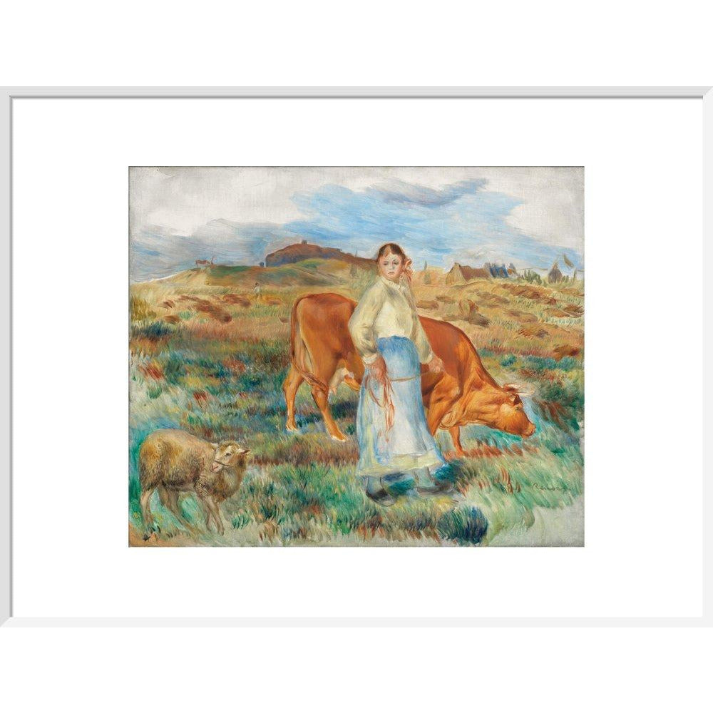 Le retour des champs - Art print