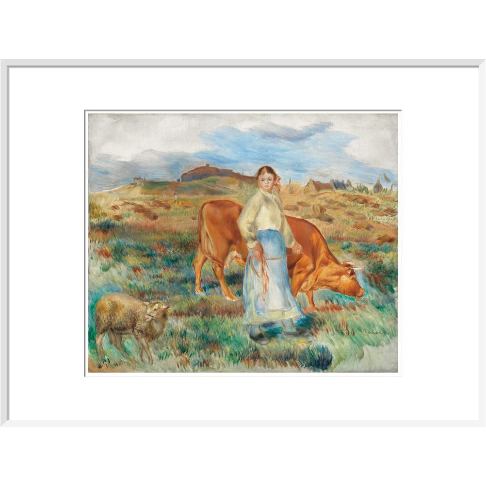 Le retour des champs - Art print
