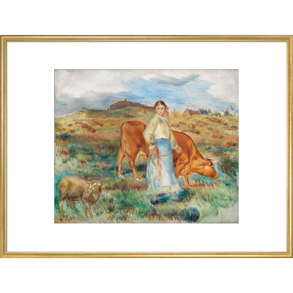 Le retour des champs - Art print