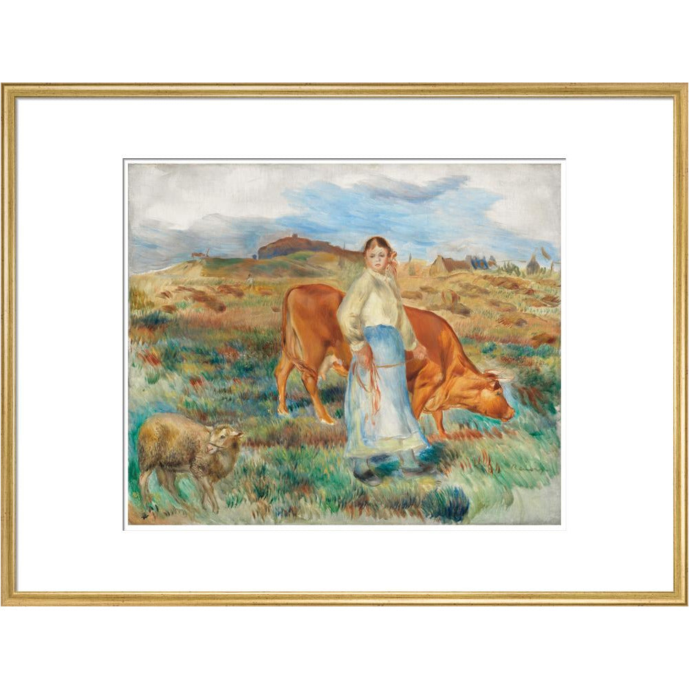 Le retour des champs - Art print