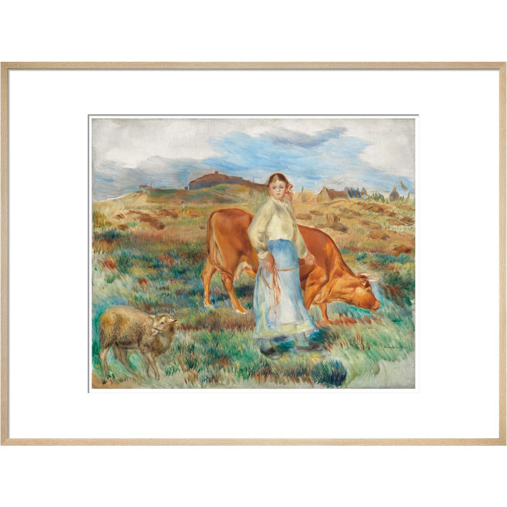 Le retour des champs - Art print