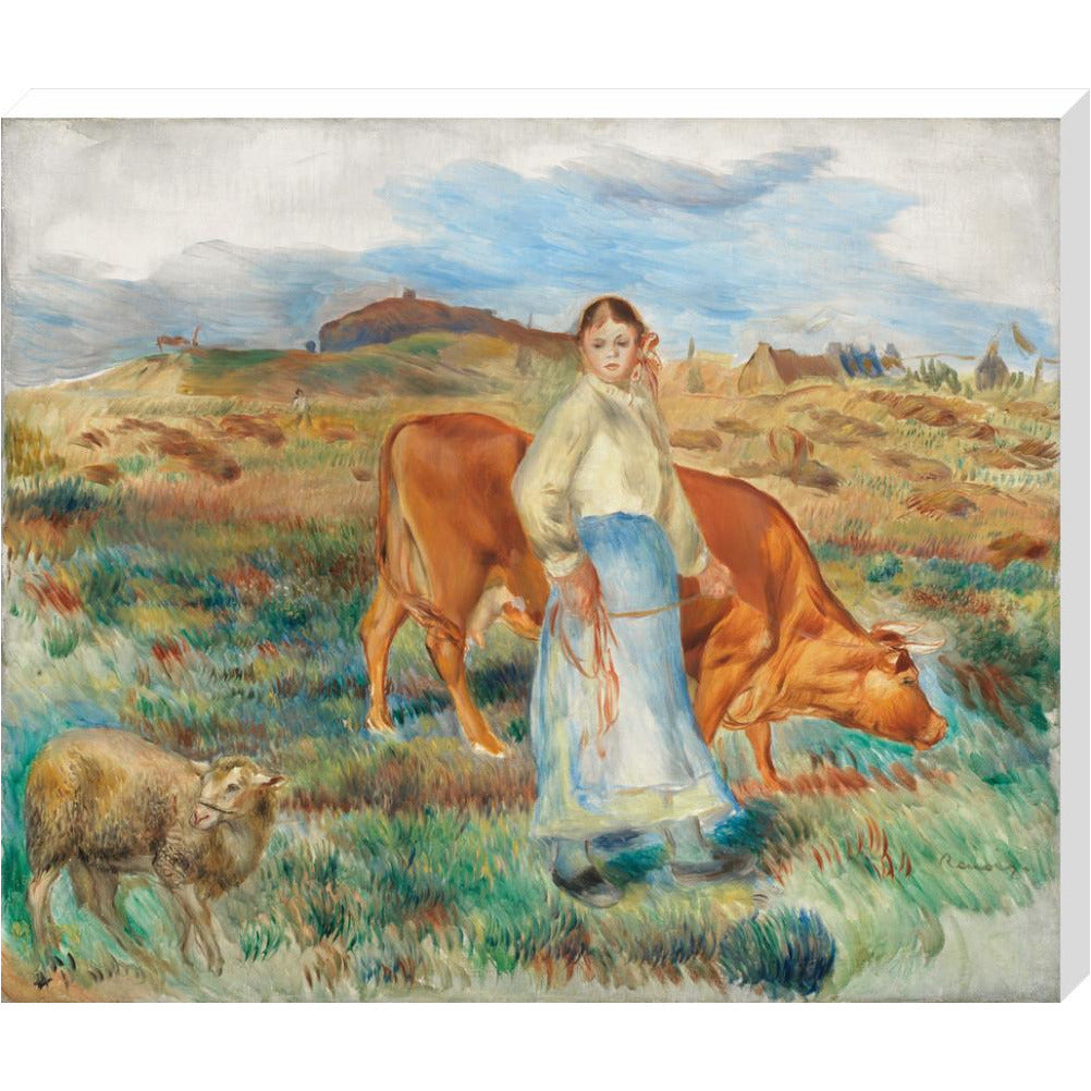 Le retour des champs - Art print