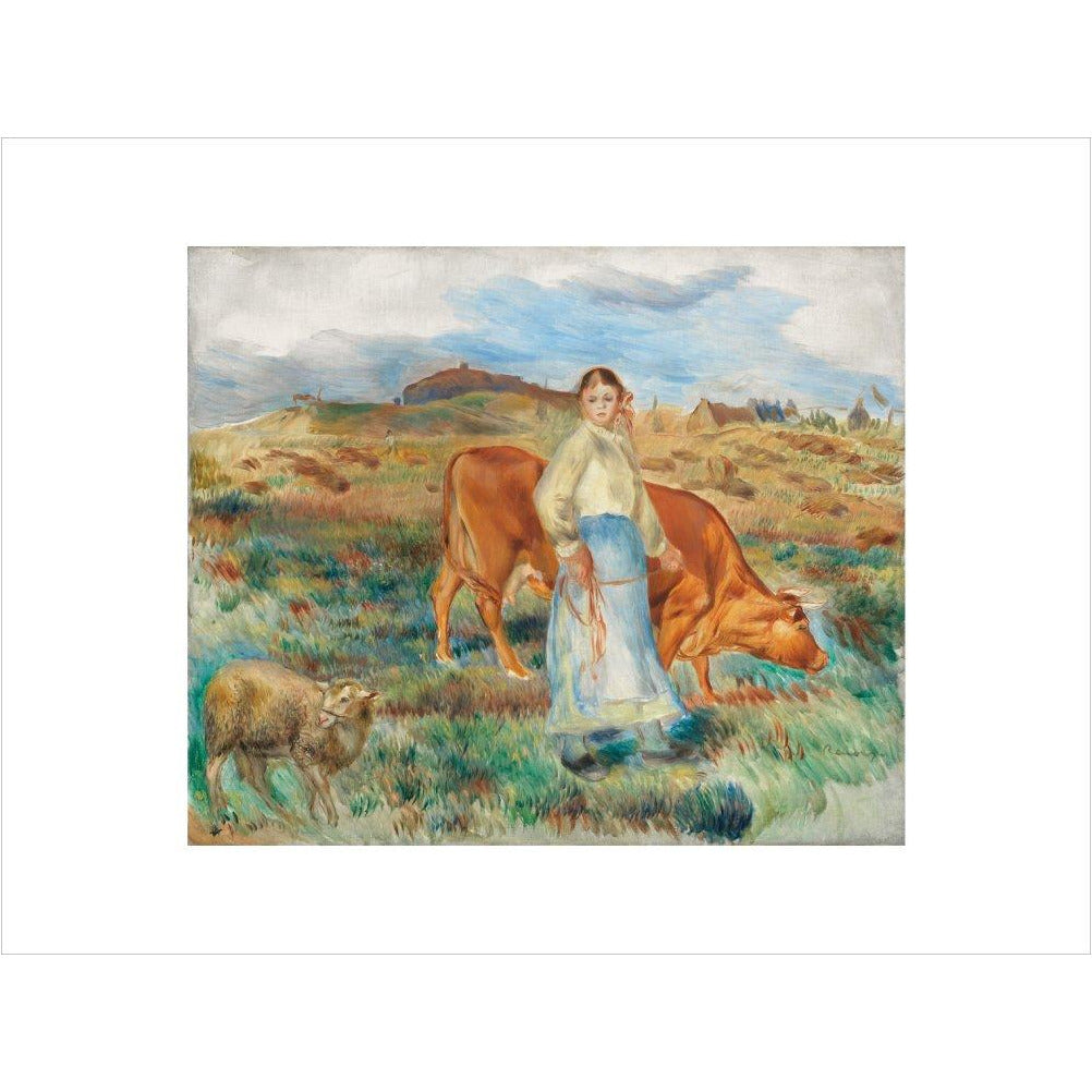 Le retour des champs - Art print