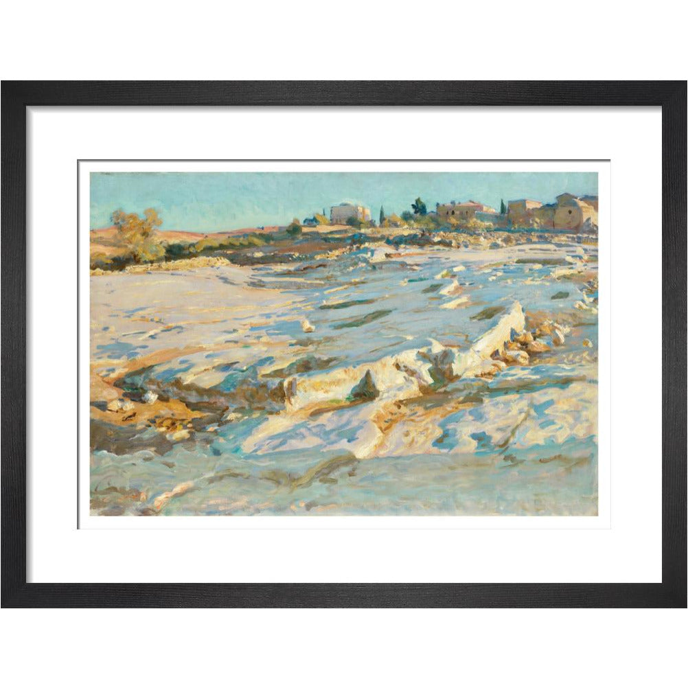 Near the Mount of Olives, Jerusalem - Art print