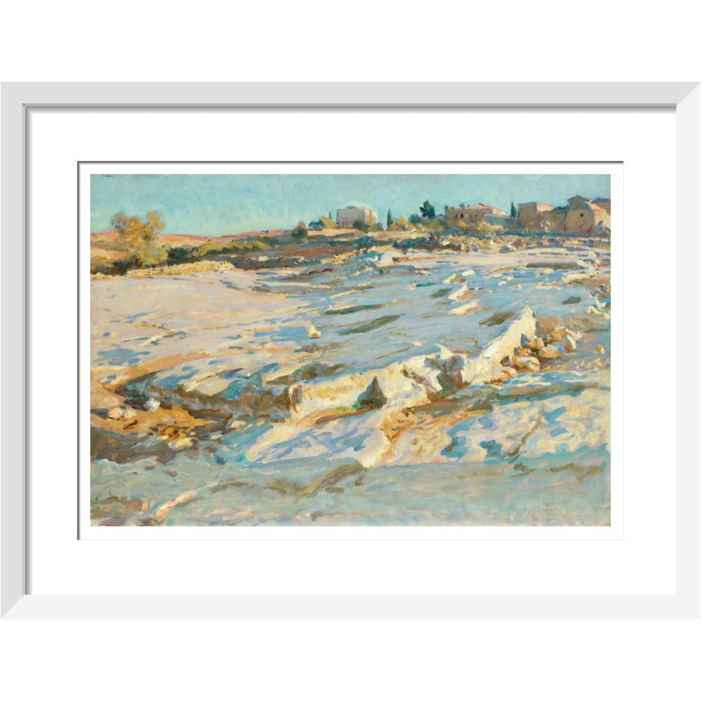 Near the Mount of Olives, Jerusalem - Art print