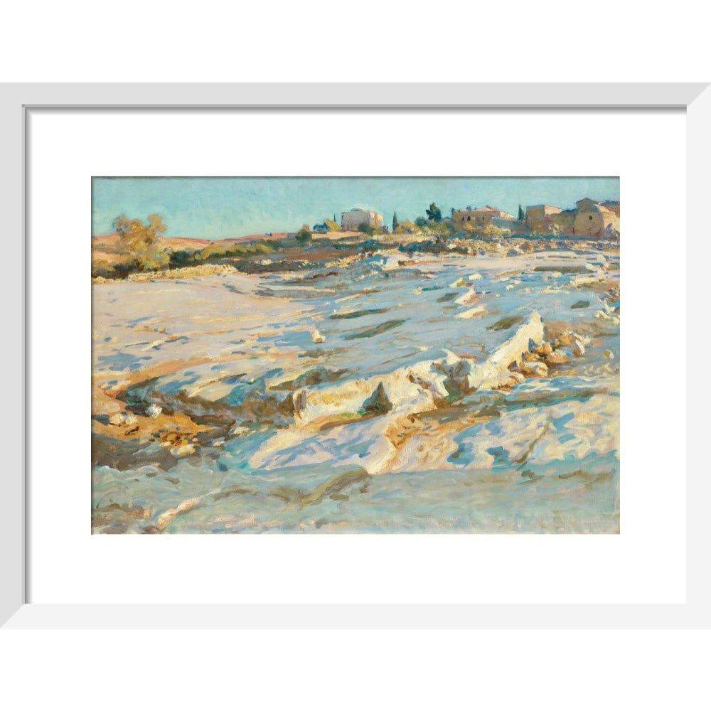 Near the Mount of Olives, Jerusalem - Art print