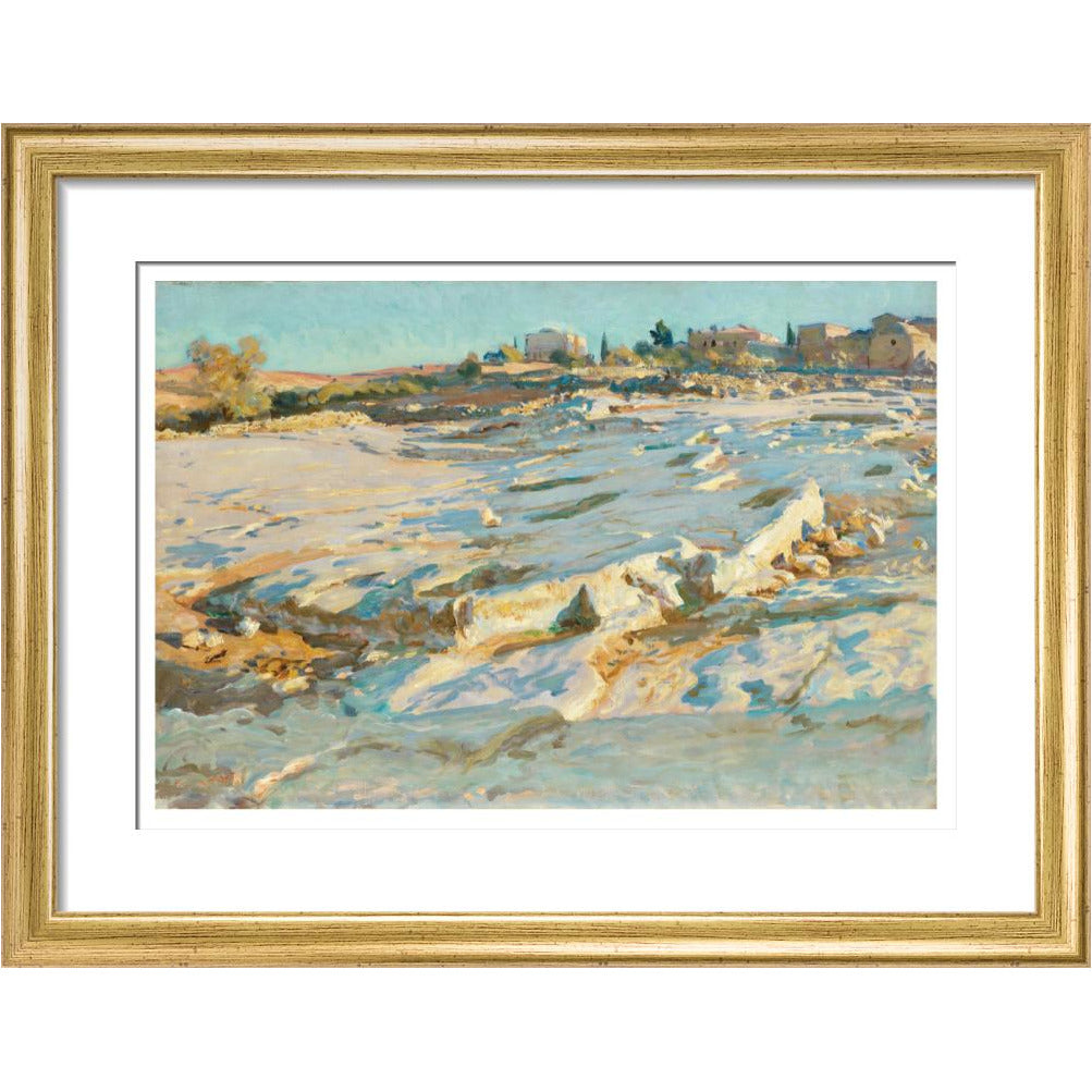 Near the Mount of Olives, Jerusalem - Art print