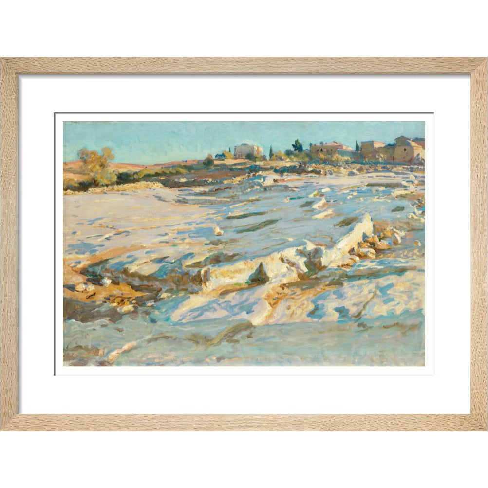 Near the Mount of Olives, Jerusalem - Art print