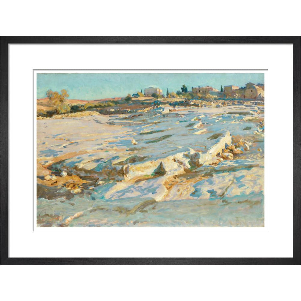 Near the Mount of Olives, Jerusalem - Art print