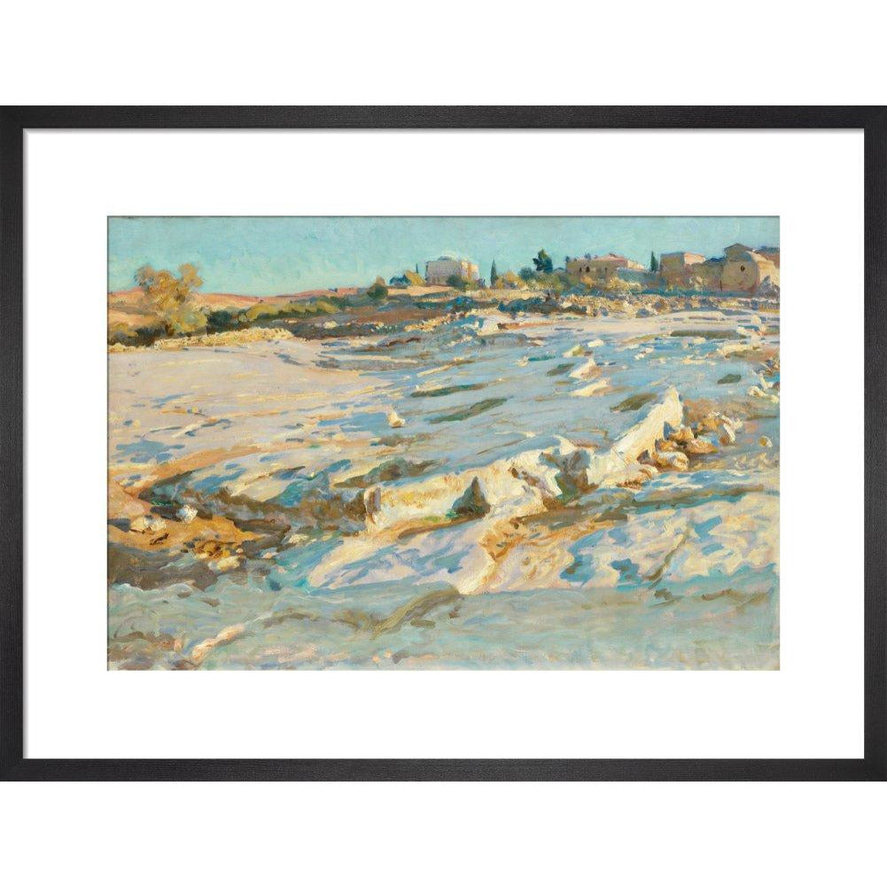 Near the Mount of Olives, Jerusalem - Art print